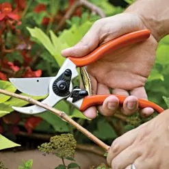 Traditional Bypass Pruners By A.M. Leonard, 1in Cutting Capacity, Lifetime Warranty -Garden Tools 1286 9