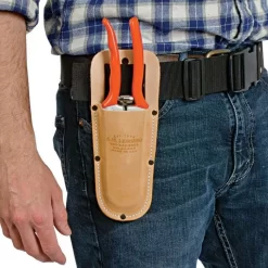 Leonard Bypass Pruner And Shear Case With Belt -Garden Tools 1286comb 1