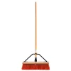 Leonard 18-Inch Heavy-Duty Push Broom With Hardwood Handle