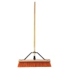 Leonard 24-Inch Heavy-Duty Push Broom With Hardwood Handle