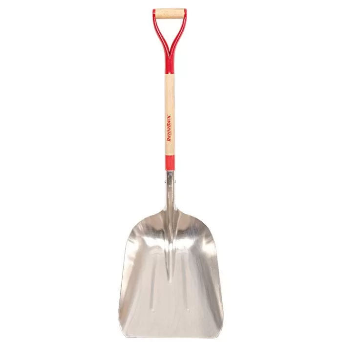 Razor-Back® Size 12 Western Pattern Aluminum Scoop 1 Razor-Back® Size 12 Western Pattern Aluminum Scoop