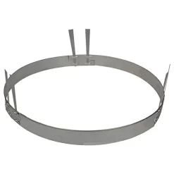 COL-MET Steel Tree Ring Section, Raw Steel