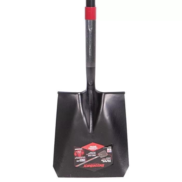 Razor-Back® Square Open-Back Shovel With 48-Inch Fiberglass Handle 2 Razor-Back® Square Open-Back Shovel With 48-Inch Fiberglass Handle - Image 2