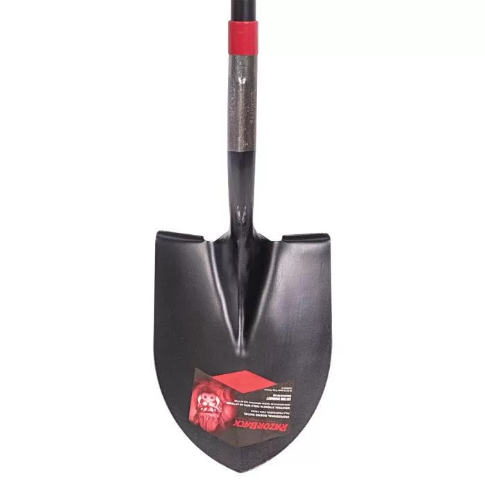 Razor-Back® Round-Point Open-Back Shovel With 48-Inch Fiberglass Handle 2 Razor-Back® Round-Point Open-Back Shovel With 48-Inch Fiberglass Handle - Image 2