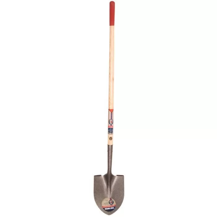 True Temper True American Round Point Open Back Shovel, 48-inch Ash Handle 1 True Temper True American Round Point Open Back Shovel, 48-inch Ash Handle