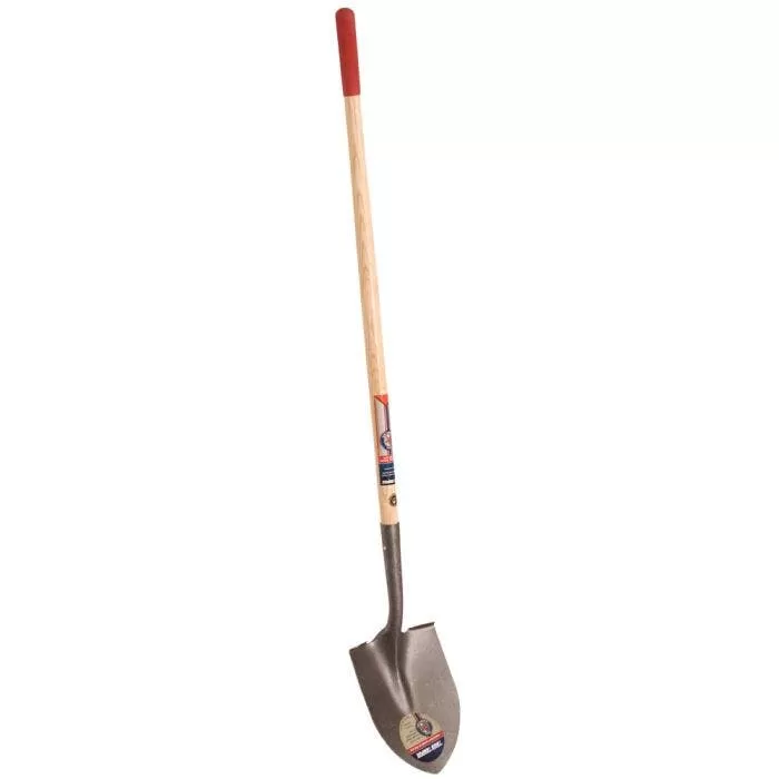 True Temper True American Round Point Open Back Shovel, 48-inch Ash Handle 2 True Temper True American Round Point Open Back Shovel, 48-inch Ash Handle - Image 2