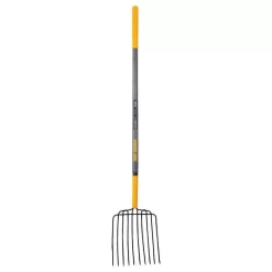 10-Tine Ames Ensilage Fork, 48-inch Straight Handle