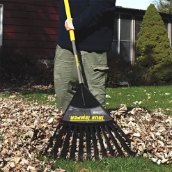 Clog-Free Poly Leaf Rake -Garden Tools 1906300 2 1