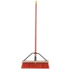Leonard 18-Inch Heavy-Duty Push Broom With Steel Handle