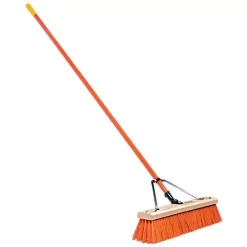 Leonard 24-Inch Heavy-Duty Push Broom With Steel Handle 5 Leonard 24-Inch Heavy-Duty Push Broom With Steel Handle -Garden Tools 2324 1