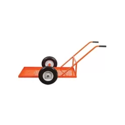 Leonard Flatbed 2-Wheel Nursery Cart, 2ft X 4ft Low Deck, 850 Lb Capacity -Garden Tools 2448lw 1