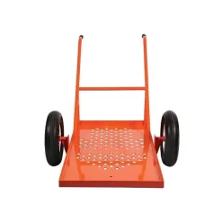 Leonard Flatbed 2-Wheel Nursery Cart, 2ft X 4ft Low Deck, 850 Lb Capacity -Garden Tools 2448lw 3