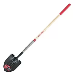 Razor-Back® SuperSocket Round-Point Shovel With Wood Handle