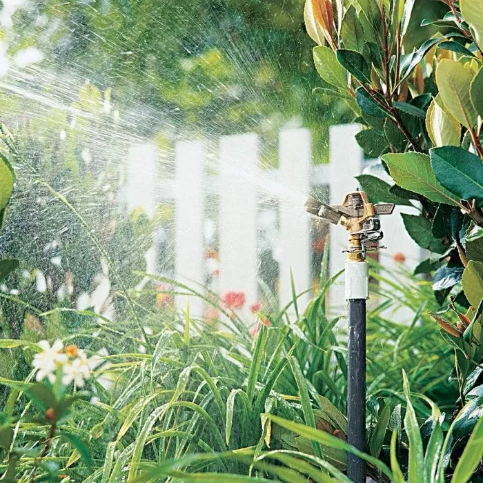 Rainbird Brass Impulse Sprinkler Head 1/2in 2 Rainbird Brass Impulse Sprinkler Head 1/2in - Image 2