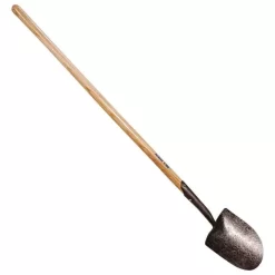 Ames Pony Forged Round Point Irrigation Shovel With 47in Ash Handle