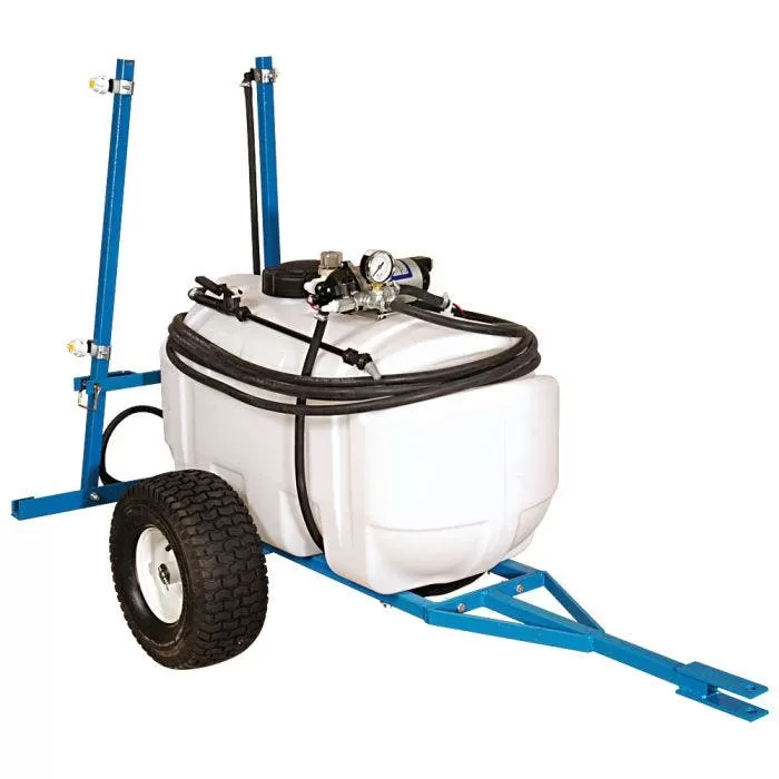 Ag Spray 2 Wheel Trailer Sprayer 25gal With Spray Boom 12Volt Connection 1 Ag Spray 2 Wheel Trailer Sprayer 25gal With Spray Boom 12Volt Connection