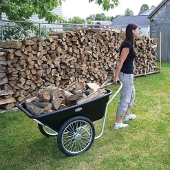 Muller's Original Smart Cart, Black 7 Cu. Ft. Tray With 20" Spoke Wheels 5 Muller's Original Smart Cart, Black 7 Cu. Ft. Tray With 20" Spoke Wheels -Garden Tools 37bb 2 1