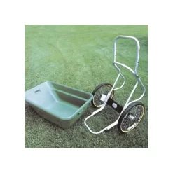 Muller's Original Smart Cart, Green 7 Cu. Ft. Tray With 20" Flat Free Spoke Wheels -Garden Tools 37gb ff 4