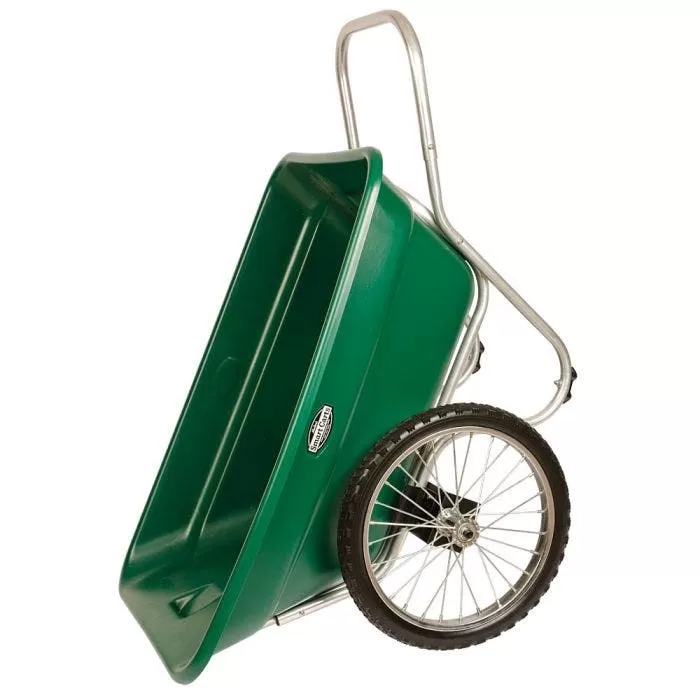 Muller's Original Smart Cart, Green 7 Cu. Ft. Tray With 20" Spoke Wheels 3 Muller's Original Smart Cart, Green 7 Cu. Ft. Tray With 20" Spoke Wheels - Image 3