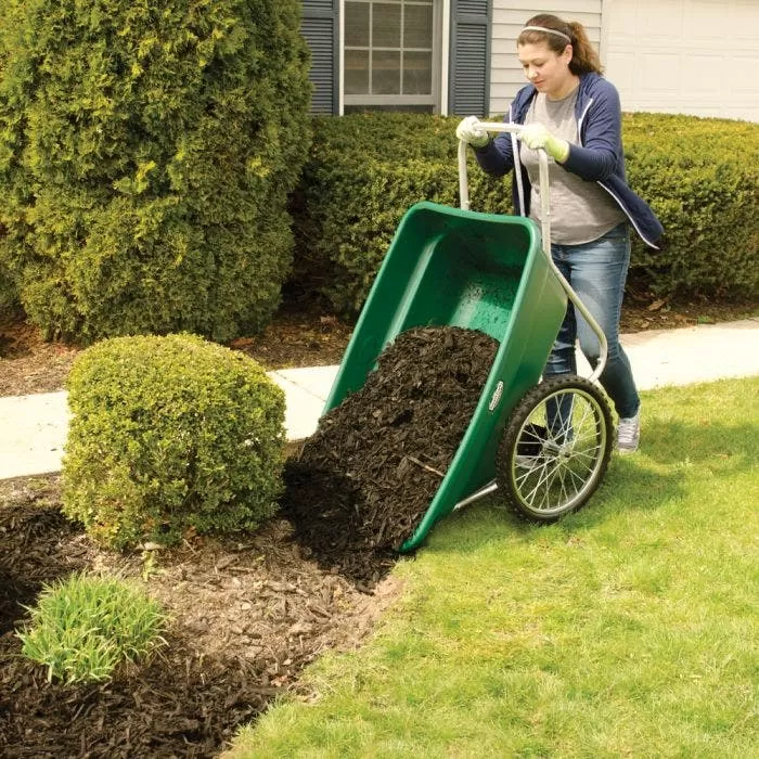 Muller's Original Smart Cart, Green 7 Cu. Ft. Tray With 20" Spoke Wheels 9 Muller's Original Smart Cart, Green 7 Cu. Ft. Tray With 20" Spoke Wheels - Image 9