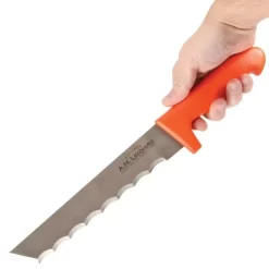 Leonard Wavy Edge Stainless Steel Cut-All Knife, 8-Inch Blade -Garden Tools 4041t 2