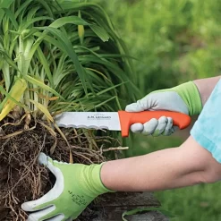 Leonard Wavy Edge Stainless Steel Cut All Knife, 13-Inch Blade 6 Leonard Wavy Edge Stainless Steel Cut All Knife, 13-Inch Blade -Garden Tools 4042t 2