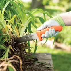 Leonard Wavy Edge Stainless Steel Cut All Knife, 13-Inch Blade 7 Leonard Wavy Edge Stainless Steel Cut All Knife, 13-Inch Blade -Garden Tools 4042t 3