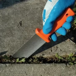 Classic Stainless Steel Soil Knife By A.M. Leonard, 6in Dual Edged Blade, Lifetime Warranty -Garden Tools 4750 6