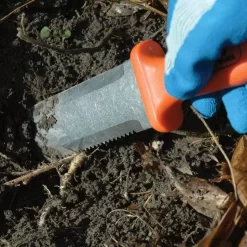 Classic Stainless Steel Soil Knife By A.M. Leonard, 6in Dual Edged Blade, Lifetime Warranty -Garden Tools 4750 7