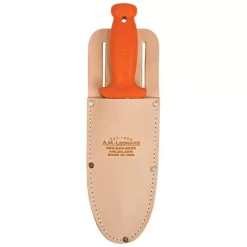 Deluxe Soil Knife And Sheath Kit By A.M. Leonard, 6in Blade, Lifetime Warranty