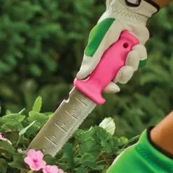Pink Leonard Deluxe Stainless Steel Soil Knife -Garden Tools 4752p 3