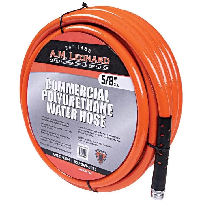 Leonard Polyurethane Hose, 75 Feet 1 Leonard Polyurethane Hose, 75 Feet