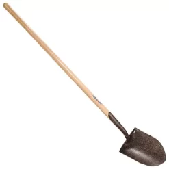 Ames Pony Forged Round Point Shovel With 47in Ash Handle