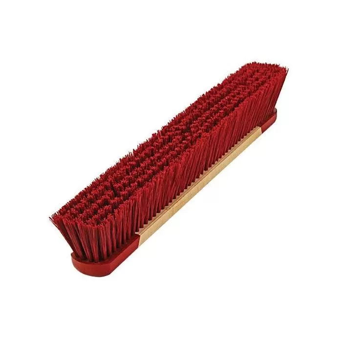 Harper Medium Stiff Bristle Broom Plastic Fibers 24in Wide 2 Harper Medium Stiff Bristle Broom Plastic Fibers 24in Wide - Image 2