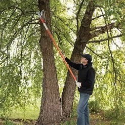 Leonard Pole Pruner Kit With Orange Fiberglass Poles, Saw Not Included 6 Leonard Pole Pruner Kit With Orange Fiberglass Poles, Saw Not Included -Garden Tools 750afns 2 1