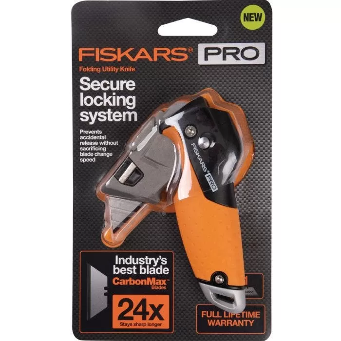 Fiskars Pro Folding Utility Knife 4 Fiskars Pro Folding Utility Knife - Image 4