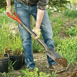 Leonard Full-Strap Diamond-Point Spade With D-Grip Handle 14 Leonard Full-Strap Diamond-Point Spade With D-Grip Handle -Garden Tools a13d 4 2