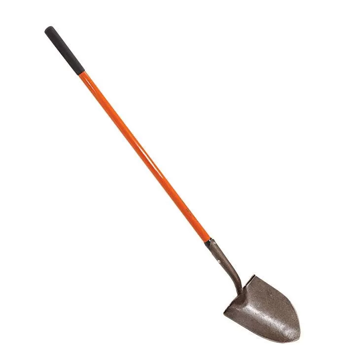 Leonard Forged Round-Point Shovel With 48-Inch Fiberglass Handle 1 Leonard Forged Round-Point Shovel With 48-Inch Fiberglass Handle