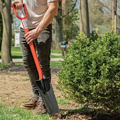 Leonard All-Steel Drain Spade With D-Grip Handle 5 Leonard All-Steel Drain Spade With D-Grip Handle -Garden Tools ads16 2