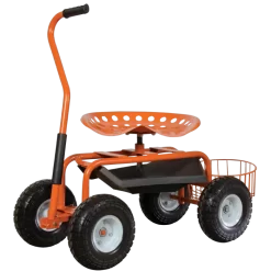 Leonard Garden Scoot With Flat Free Tires