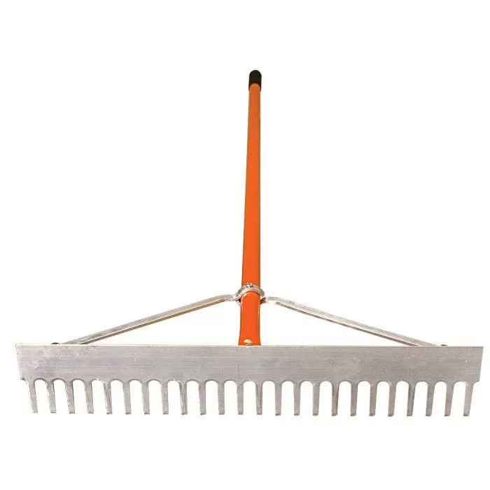 Leonard Aluminum Lawn Rake 24in Wide 2 Leonard Aluminum Lawn Rake 24in Wide - Image 2