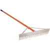 Leonard Aluminum Lawn Rake 24in Wide