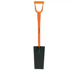 Leonard All Steel Nursery Spade With 15-Inch Blade And D-Grip Handle
