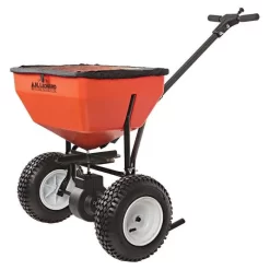 Leonard 70-Pound Broadcast Spreader With Deflector 7 Leonard 70-Pound Broadcast Spreader With Deflector -Garden Tools am70lp left withcover