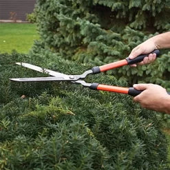 Leonard 9-inch Blade Crew Hedge Shears, 24.75-inch Overall Length -Garden Tools amh9 1 1