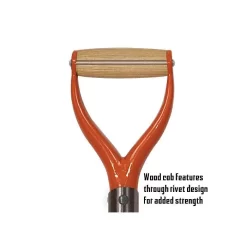 Leonard Classic Full Strap Spade With D Grip Handle And Rubber Foot Pad -Garden Tools amp13 3