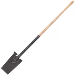 Leonard Classic Full Strap Spade With Straight Handle And Rubber Foot Pad