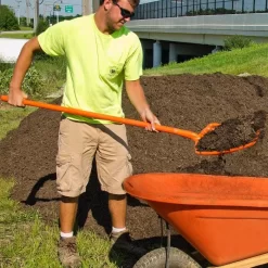 Leonard 8-Tine All Poly Scoop Fork, 63-inch Length -Garden Tools apf805 4