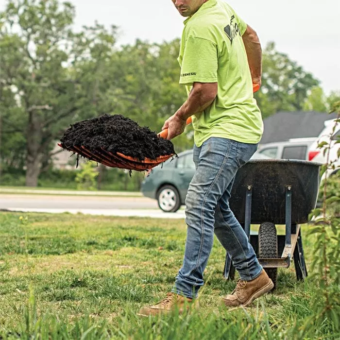 Poly Mulching Fork With D-Grip Handle By A.M. Leonard, 8 Tine, 15in Scoop X 44in Length, Lifetime Warranty 8 Poly Mulching Fork With D-Grip Handle By A.M. Leonard, 8 Tine, 15in Scoop X 44in Length, Lifetime Warranty - Image 8