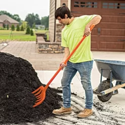 Leonard 8-Tine Poly Mulching Fork With Straight Handle 7 Leonard 8-Tine Poly Mulching Fork With Straight Handle -Garden Tools apf815 live2 10.20.22